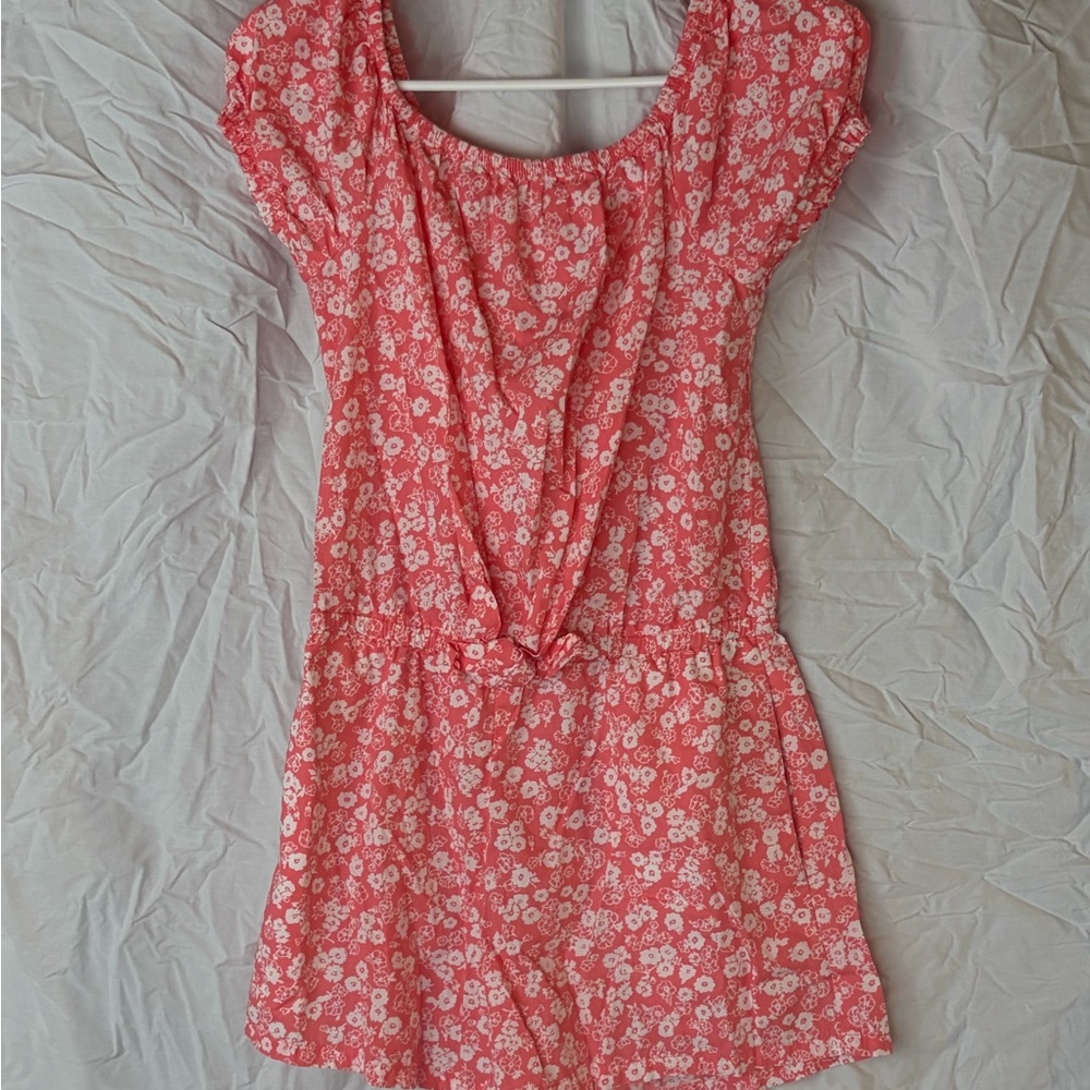 GAP Coral Floral Romper